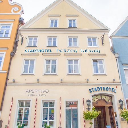 Stadthotel Herzog Ludwig Landshut Exterior foto